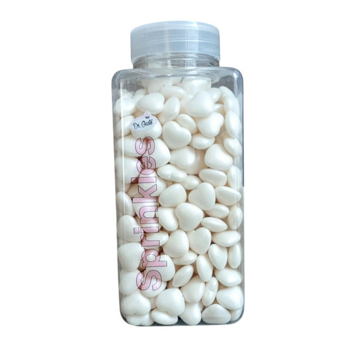 Sprinkles Inimi - Alb sidefat - Dr.Gusto - 250 gr