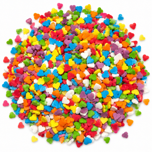 Decor tort, Sprinkles mix Inimi nr 2 - 1Kg, tomvalk.ro