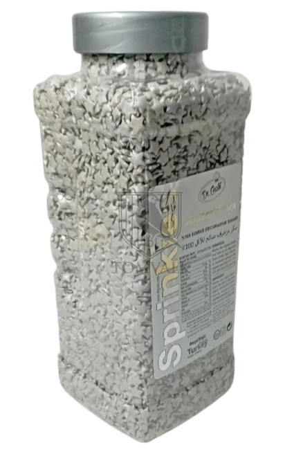 Sprinkles stelute - ARGINTIU - Dr Gusto - 800 g