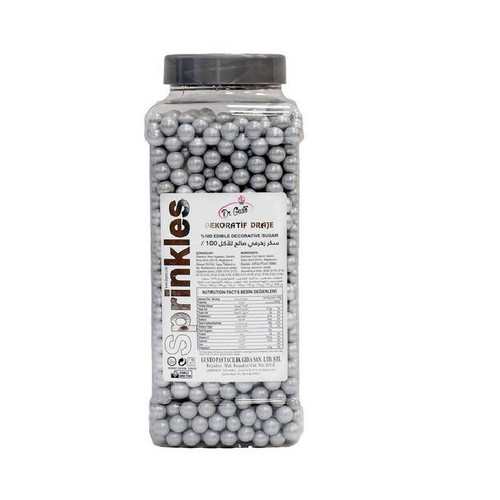 Perle 8 mm - ARGINTIU - Dr Gusto - 1 kg