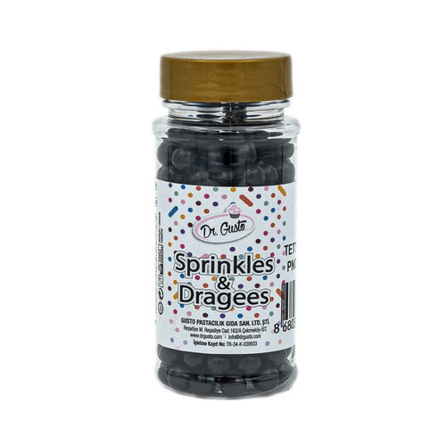 Perle 8 mm - NEGRU - Dr Gusto - 90 g