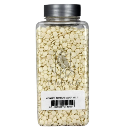 Sprinkles Confetti alb - Dr Gusto - 200g