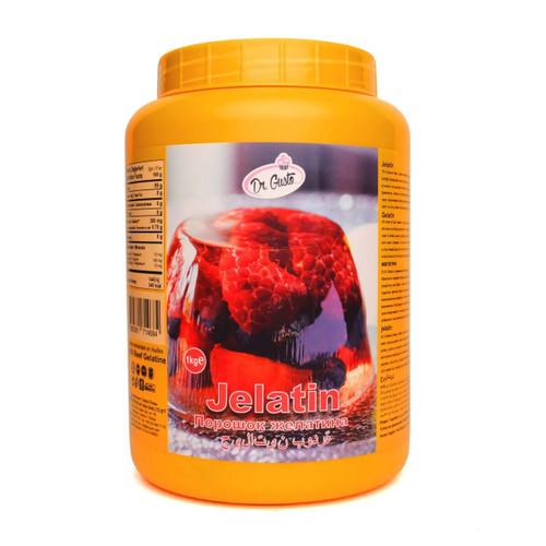 Gelatină Alimentară Pudră 240 Bloom Dr. Gusto  1 kg  Agent Gelifiant Profesional
