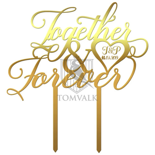 Topper tort Together&Forever Igv