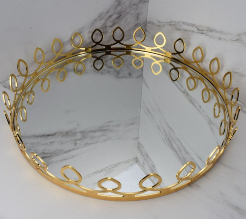 Tava rotunda decorativa pt candybar RTM