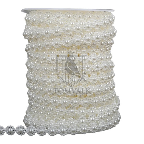 Sirag Din Margele Plastic Floare 1 Cm/30M