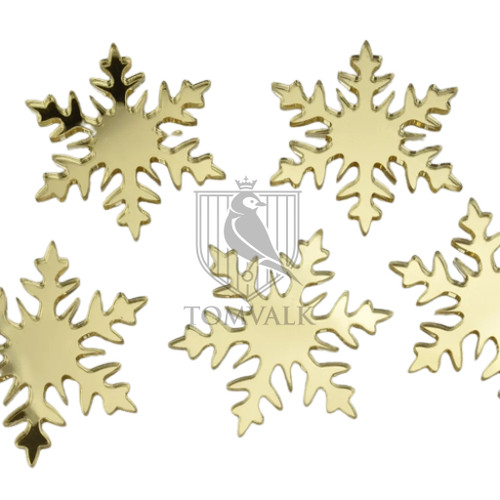Set 10 figurine fulg de zapada decor D
