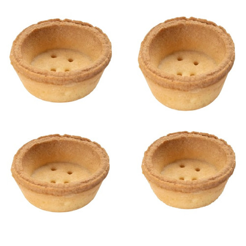 Tartellette frolla mignon liscio - misto burro / tarte rotunde cu unt d44mm cutie 3 kg - Orma Italia