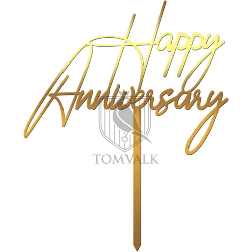 Topper tort Happy Anniversary B