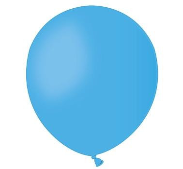 Set 100 baloane latex 13 cm - albastru deschis