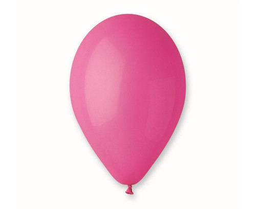 Set 100 baloane latex 30 cm - roz inchis