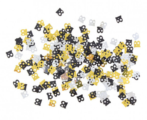 Confetti numar 18 - mix (auriu, argintiu, negru) - 18 g