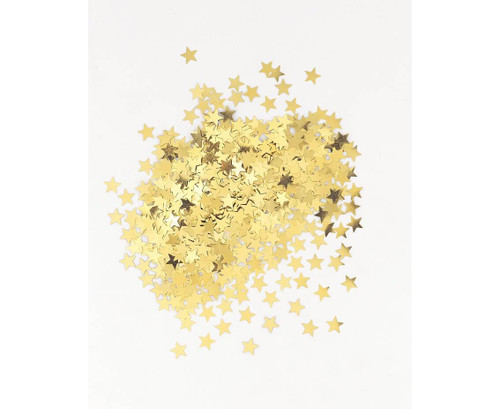 Confetti folie stelute aurii