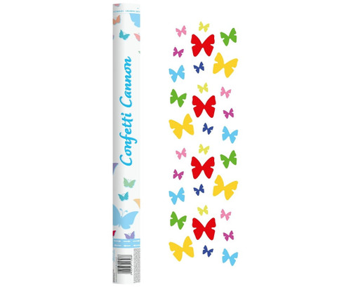 Tun confetti 60 cm - fluturi multicolor