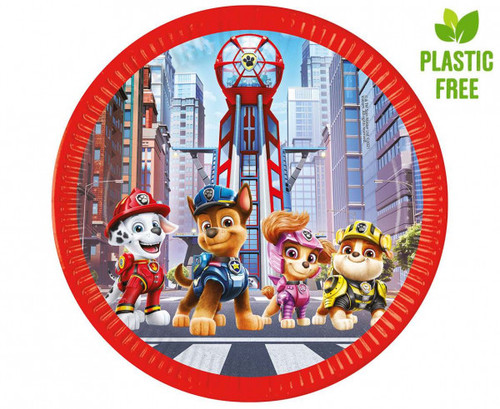 Set 8 farfurii carton Paw Patrol The Movie