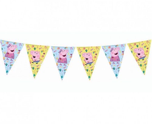 Banner Peppa Pig 9 stegulete -2,3 m