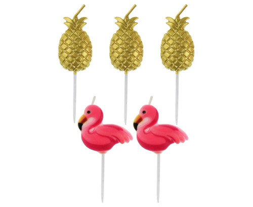 Lumanari tort Flamingo