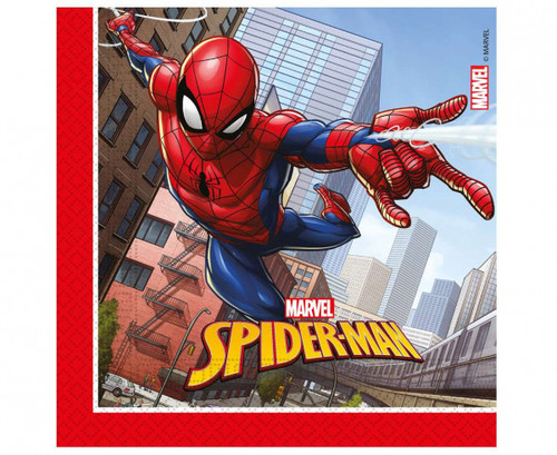 Pachet 20 servetele Spiderman Crime Fighter