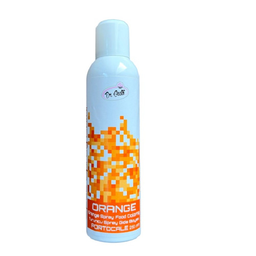 Colorant Spray - Portocaliu mat - 250 ml - Dr.Gusto