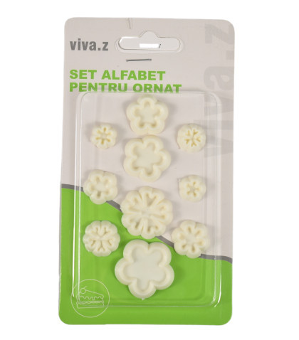 Set 10 decupatoare - Flori mici