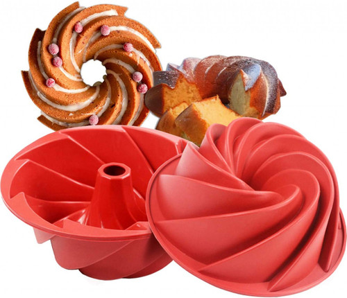Forma din silicon in forma de spirala
