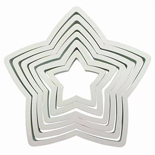 Set 6 decupatoare in forma de stea