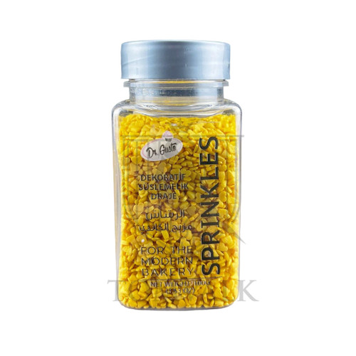 Sprinkles inimioare mici aurii - Dr Gusto - 100 gr