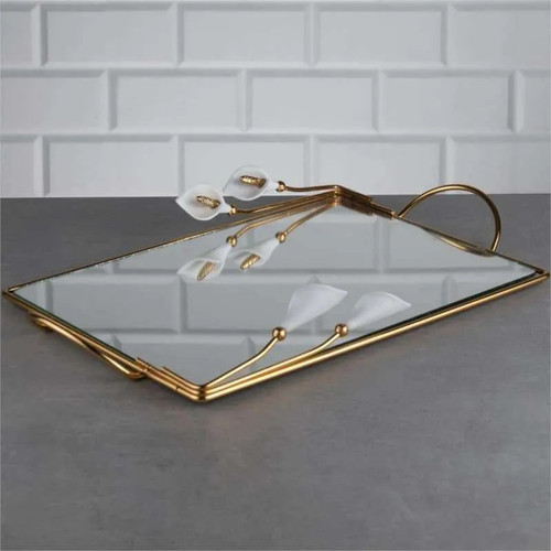 Tava decorativa cu model cale - BTE164