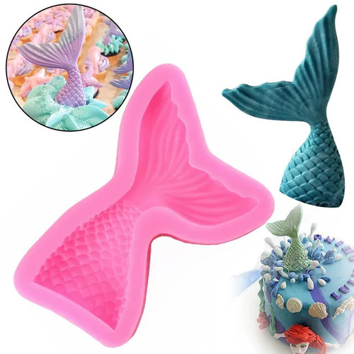 Matrita din silicon - Coada de sirena