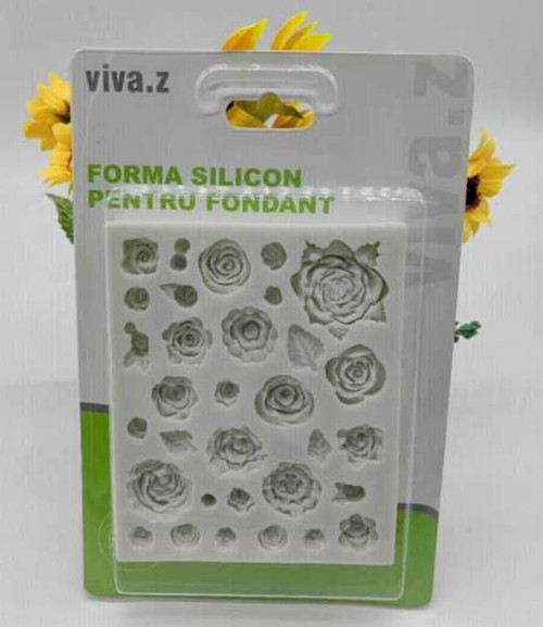Viva.z, Mulaj din silicon - Flori 9239, tomvalk.ro