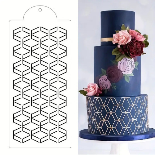 Sablon decorare tort Model T090071