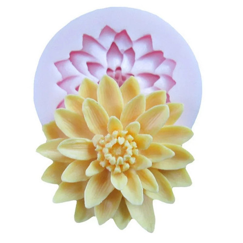 Mulaj din silicon - Floare - T05406