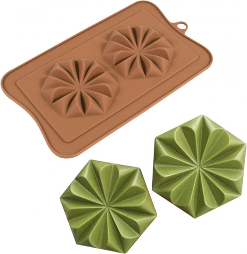 Forma silicon Tableta ciocolata 2 cavitati - T09202