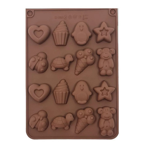 Forma din silicon - 16 cavitati - Diverse