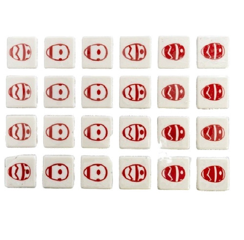 Decoratiuni din ciocolata - Oua Paste - cutie 240 buc