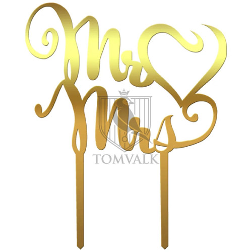 Topper tort nunta Mr&Mrs IN21