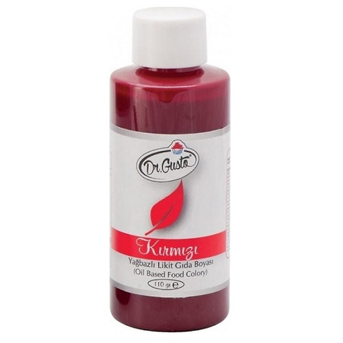 Coloranti alimentari, Colorant alimentar lichid liposolubil - Dr. Gusto - ROSU - 110 gr, tomvalk.ro