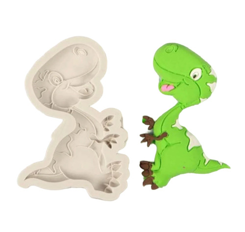 Mulaje pentru decor, Mulaj din silicon - Dinozaur T09249, tomvalk.ro