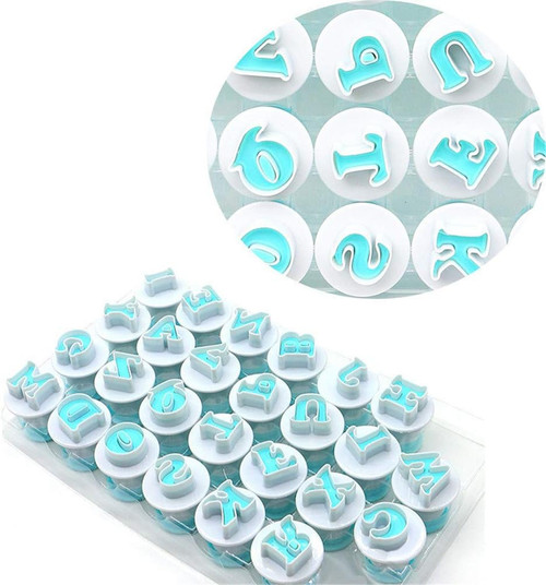 Set 26 decupatoare cu ejector - Litere mari - T010306