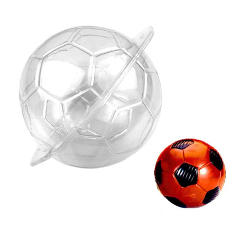 Forma 3D din policarbonat- Minge de fotbal - 15 cm