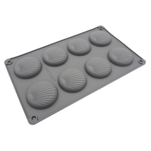 Forma de silicon cu 8 cavitati - Scoici - W01008