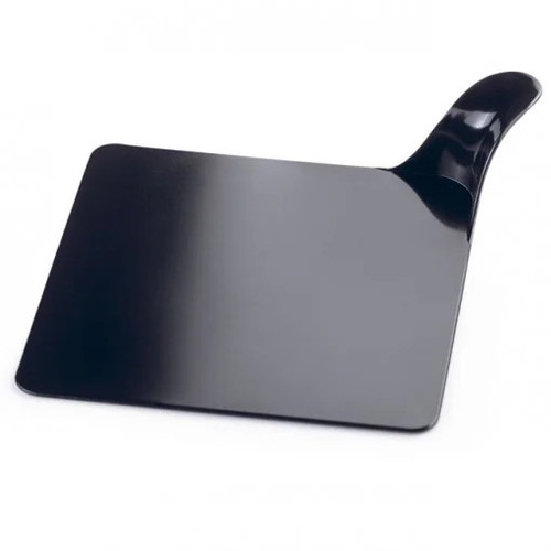 Baza Plastic Prezentare Monoportii, Model Patrat Negru, 9 x 9 cm, Set 25 Buc - Cesil