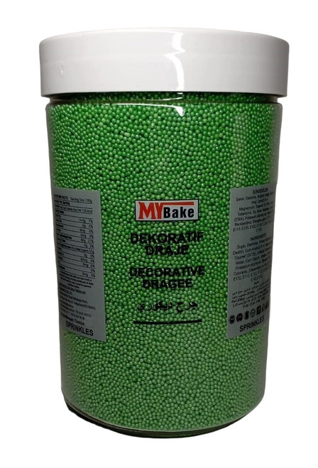 Perle 2 mm - Verde - MyBake - 1 KG