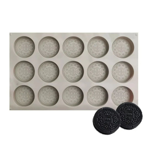Forma de silicon Oreo cu 15 cavitati