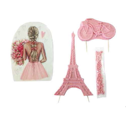 Decoratiuni comestibile din zahar - set Women I, 1, tomvalk.ro