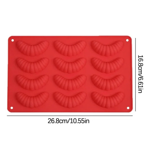 Forma de silicon - semiluna - cu 12 cavitati