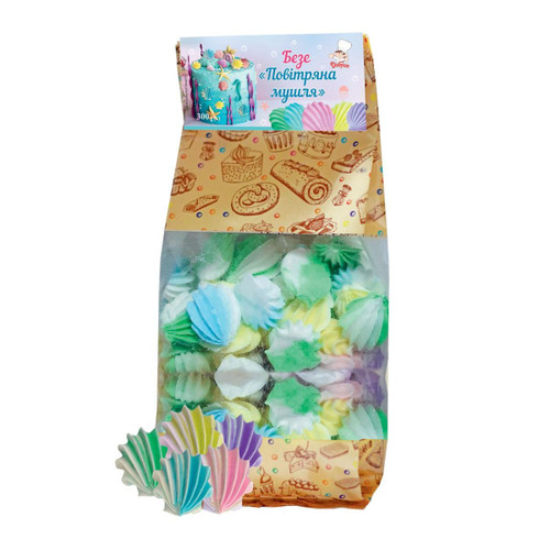 Bezele Air Shell Mix (Meringue Air Shell Mix) - Pachet 300 gr