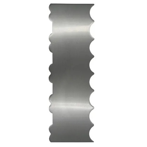 Spatula nivelare si finisare tort - Scraper inox - model T06024