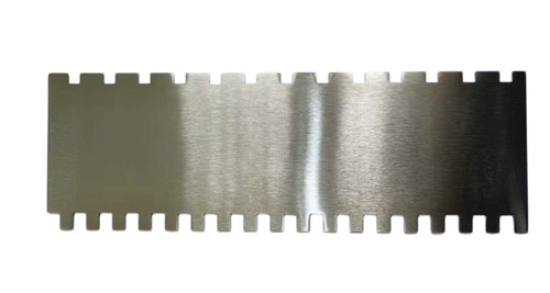 Spatula nivelare si finisare tort - Scraper inox - model T06025