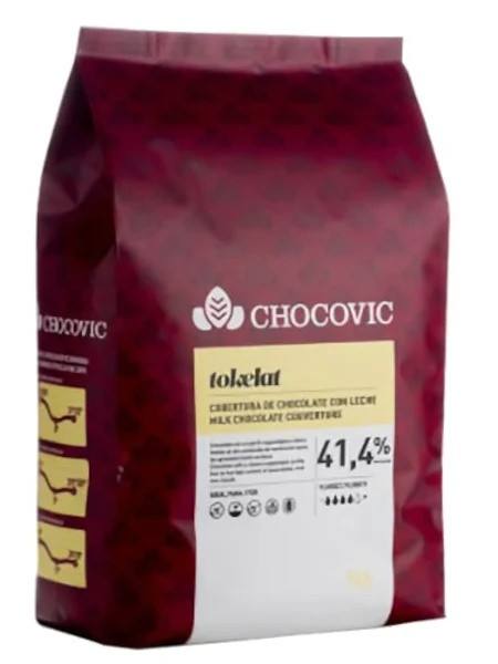 Ciocolata cu lapte - 41.3 TOKELAT, 5 Kg, Chocovic